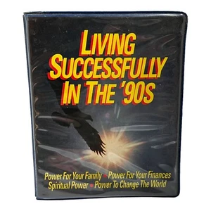 Living Successfully In The '90s by Pat Robertson 4 Cassettes In Case - Picture 1 of 7