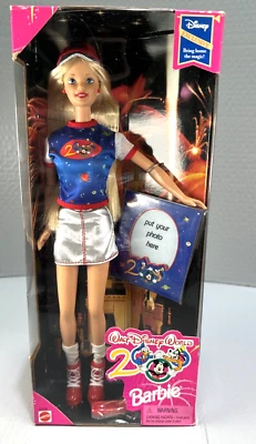 Muñeca Barbie exclusiva de Walt Disney World edición 2000 aniversario nueva caja sellada Foto 1 de 4