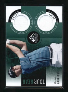 ROBERT GARRIGUS 2013 SP GAME USED TOUR GEAR DUAL TOURNAMENT WORN SHIRT AF3947 - Picture 1 of 1