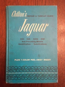 Chilton’s Jaguar Repair & Tune-up Guide 340 420 420G XKE & Preceding Models HC - Bild 1 von 12