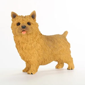Norwich Terrier Figurine Hand Painted Collectible Statue - Picture 1 of 1