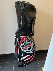 Srixon Gao Monster Shark Golf Bag Carry Caddy Cart Bag Rare Japan used F/S - Picture 1 of 12