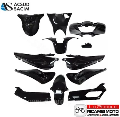 ACSUD KIT CARENE 13 PEZZI NERO VERSIONE ORIGINALE HONDA SH 125 150 2023 2024