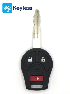 Single OEM Nissan Keyless Entry Key Remote Combo Transmitter Used CWTWB1U751 - Picture 1 of 2