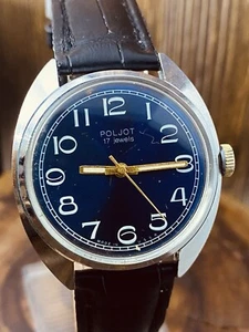 Poljot vintage Russian Soviet USSR watch mechanical movement 80s #7203 - Picture 1 of 23