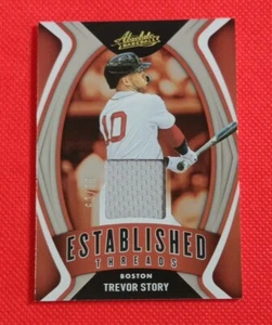 Trevor Story Game Patch Relic Panini Absolute Established Thread /99 2022 ET-TS - Picture 1 of 9