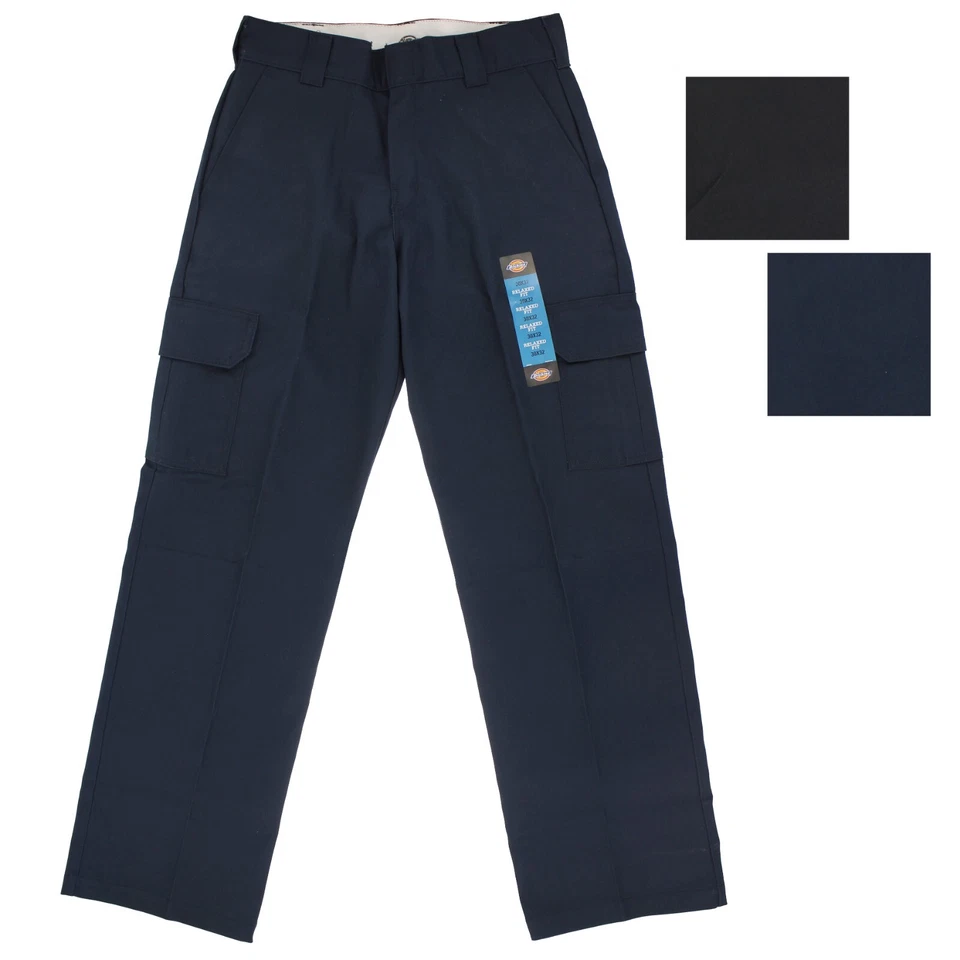 Dickies Men's Cargo Pants Relaxed Fit Straight Leg 6 Pockets - Image 1 of 1
