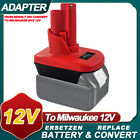 Battery Adapter From Black+Decker Bosch RIDGID 18/20V Converter to Milwaukee 12V