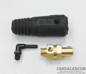 TIG Welding Gun Adapter 35-50mm2 to M12x1 Gas Electricity - Picture 1 of 3