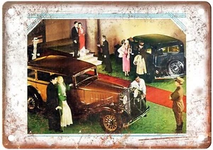 Vintage 1933 Nash Automobile Ad Retro Look Reproduction Metal Sign A3743 - Picture 1 of 2