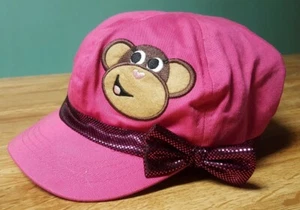 Pink Monkey / Bobby Jack Girls One Size Fits Most Hat Cap New NWOT - Picture 1 of 7