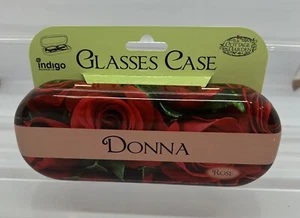 New Women’s Rose Glasses Case & Personalised Name ‘Donna’ (Cannot Customise) - Picture 1 of 6
