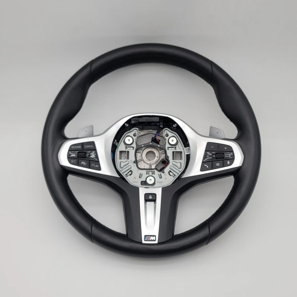 2022 - 2024 BMW 230i M240I G42 OEM M-SPORT LEATHER HEATED STEERING WHEEL BLACK - Image 1 of 4