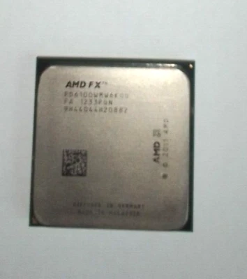 CPU - AMD FX-6100 3,3 GHz    6 CORE  (FD6100WMW6KGU) Sockel AM3+ - Immagine 1 di 2