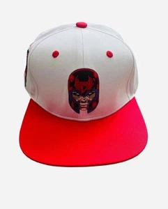 RARE Retro Blockhead Magneto Hat SnapBack X-men Marvel Collectible - Picture 1 of 9