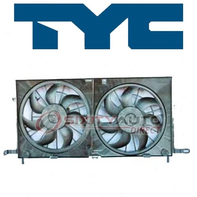 TYC Dual Radiator & Condenser Fan Assembly for 2005-2006 Buick Terraza 3.5L ud — 第 1/4 张图片