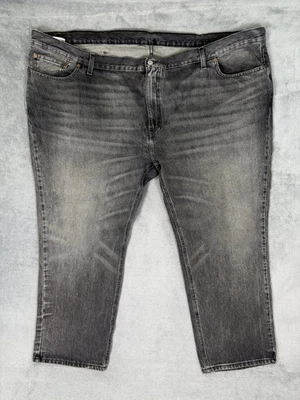 Levis Jeans Mens 54x30 Black Dark Wash Denim 541 Straight Athletic Workwear - Image 1 of 4