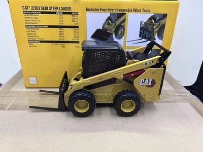 DM 1/16 Scale CAT 272D3 SKID STEER LOADER Black Diecast Model - Image 1 of 4
