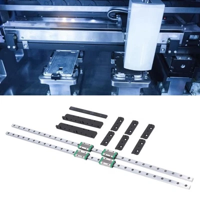 2x Y Axes Guide Rail High Carbon Steel 3D Printer Linear Guide Rail Kit With - Image 1 of 4