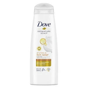 2 PACK! Dove DermaCare Scalp Anti-Dandruff Shampoo, Dryness & Itch Relief - Picture 1 of 2