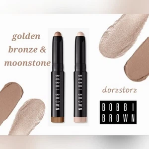 BOBBI BROWN Mini Long Wear Cream Stick Duo*GOLDEN BRONZE & MOONSTONE*/New in box - Picture 1 of 6