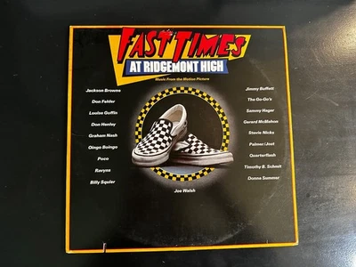 Fast Times At Ridgemont High Music From The Motion Picture. 2LP 1982 Electra New - Image 1 of 4