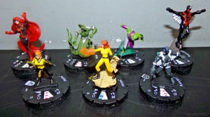 MARVEL HEROCLIX INHUMANS LOT (7) WITH SUPER RARE CRYSTAL - Picture 1 of 1