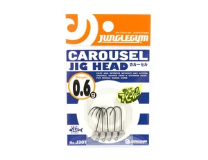 Jungle Gym J301 Jig Head Carousel 0.6 grams Hook Size 5 (7611) - Picture 1 of 6