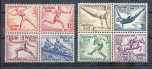 DR-3.Reich OLIMPIADA 36 PIEZAS z-PAPEL 624/31z 624-631z LUJO** MNH POSTFRI - Imagen 1 de 1