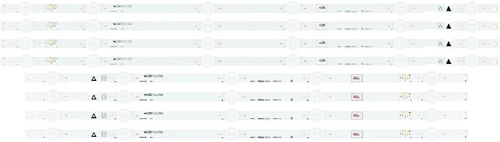 Tiras de luz trasera UDULEDLXT005/06 UDULEDLXT006 (8) para Sanyo FW55D25F Foto 1 de 1