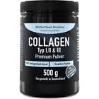 Collagen Pulver 500 Gramm, Bioaktives Kollagen, Typ 1, 2, 3  100% Rind