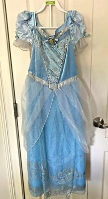 Disney Store Cinderella Princess Deluxe Gown Costume size L (10) - Image 1 of 4