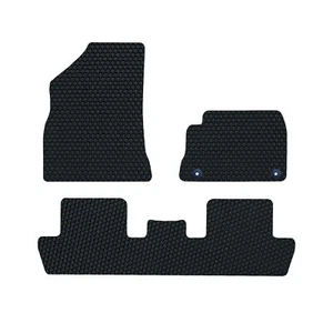 Peugeot 5008 2009-2017 GENUINE DELUXE Tailored Rubber Car Mats in Black - Picture 1 of 6
