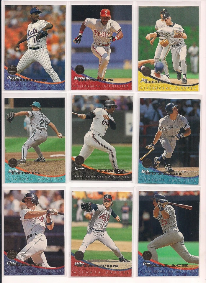 1994 Donruss Leaf Baseball Cards / You Choose From List (CHOICE) #s 1 - 225 - Image 1 of 4
