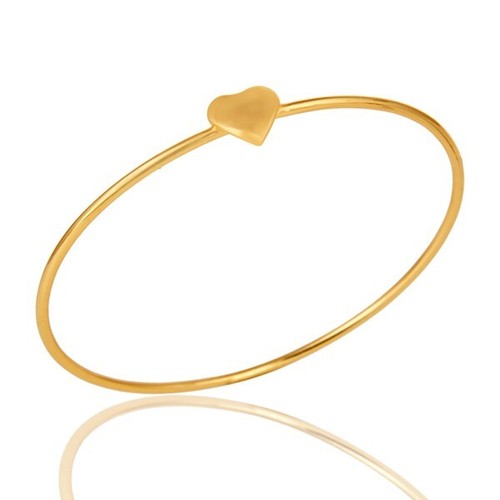 VALENTINO Bracciale cuore placcato oro design tondo braccialetto amore moda regalo donna gioielli