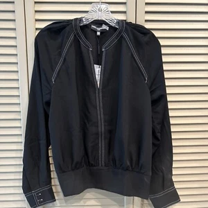 Karl Lagerfeld long sleeve blouse size small NWT - Picture 1 of 9
