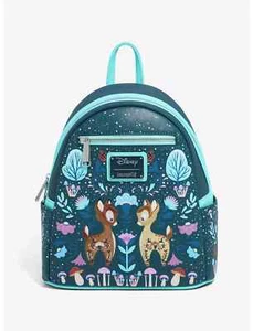 Loungefly Disney Bambi Folk Mini Rucksack - Neu - Bild 1 von 5