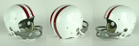 INDIANA HOOSIERS 1965-1966 Vintage Riddell RK Suspension Football Helmet Cover