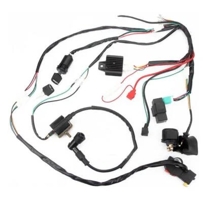 Kit de bobina de solenoide telar arnés de cableado de EE. UU. CD para 50 110 125 cc quad moto todoterreno ATV Foto 1 de 4