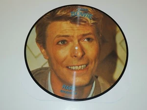 DAVID BOWIE let's talk / rare interview Lp RECORD PICTURE DISC DENMARK 1983 RARE - Picture 1 of 2