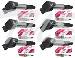 6 Ignition Coil + 6 Genuine Toyota Spark Plug 2007-2017 Toyota Camry 3.5L V6 - Bild 1 von 5
