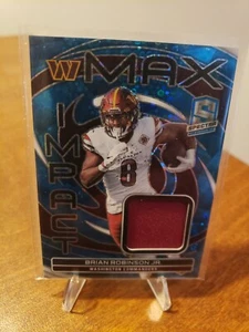 2023 Spectra Brian Robinson Jr. Max Impact Blu Neon Prizm 10/60 - Foto 1 di 2