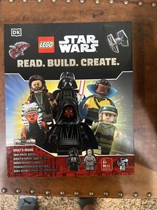 LEGO STAR WARS Read, Build, Create Book Minifigures Darth Maul 25 Years U-3PO - Picture 1 of 4