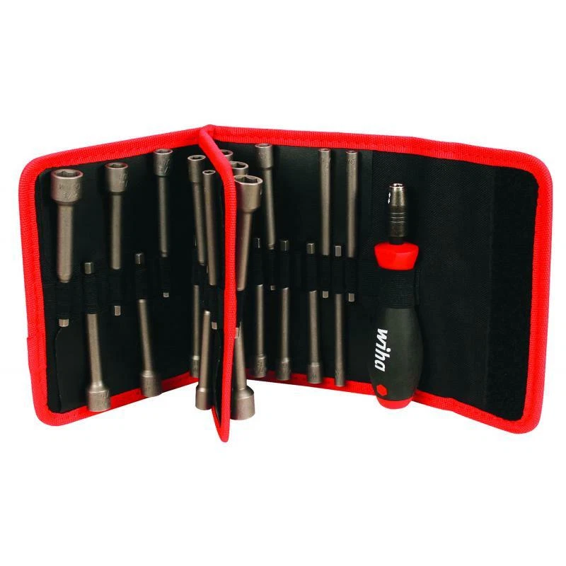 Wiha Tools 76084 22 Piece SAE & Metric Power Blade Nut Driver Set. - Image 1 of 1