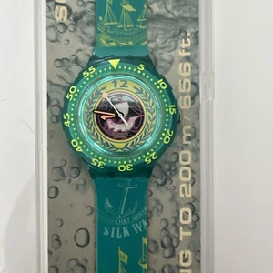 1994 Swiss Made Swatch Scuba Quartz-Divers Watch-Men/Women- VINTAGE- NEW-RARE - Picture 1 of 2