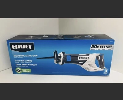 HART Reciprocating Saw Cordless w Quick blade Change 20V Tool Only - Image 1 of 4