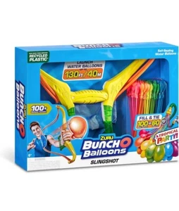 🔥Zuru Bunch O Balloons Slingshot Water Bomb Launcher Set With 100+ Balloons👍🏻 - Picture 1 of 24