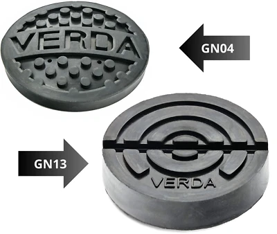 2x Gummiauflage Gummi Wagenheber mit Aufnahmeteller Ø 100 mm [GN04+GN13] - Bild 1 von 4