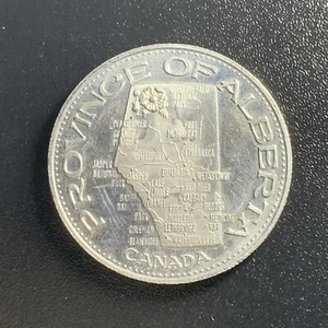 PROVINCE OF ALBERTA SOUVENIR OF ALBERTA TOKEN - Picture 1 of 2