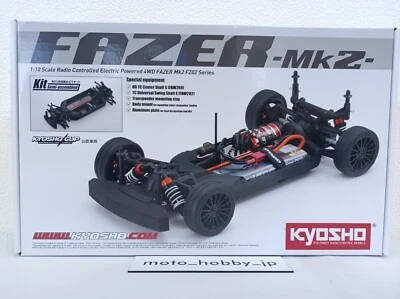 Kyosho 1/10 RC Fazer Mk2 FZ02 4WD Semi-Assembled Model Kit 34461C from Japan - Image 1 of 4